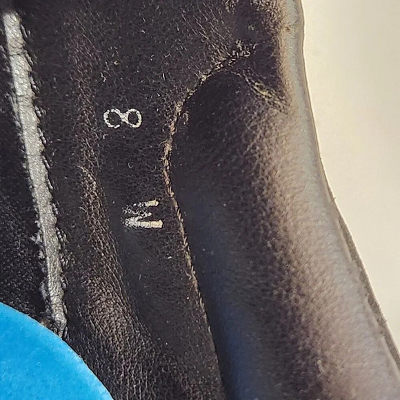 Natural Sport Womens Size 8 W Black Comfort Walking Shoes Lace Up Unworn - Picture 7 of 8